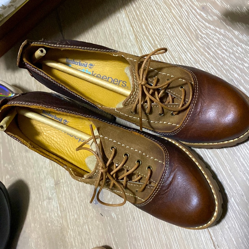 Timberland earth keepers laced heels